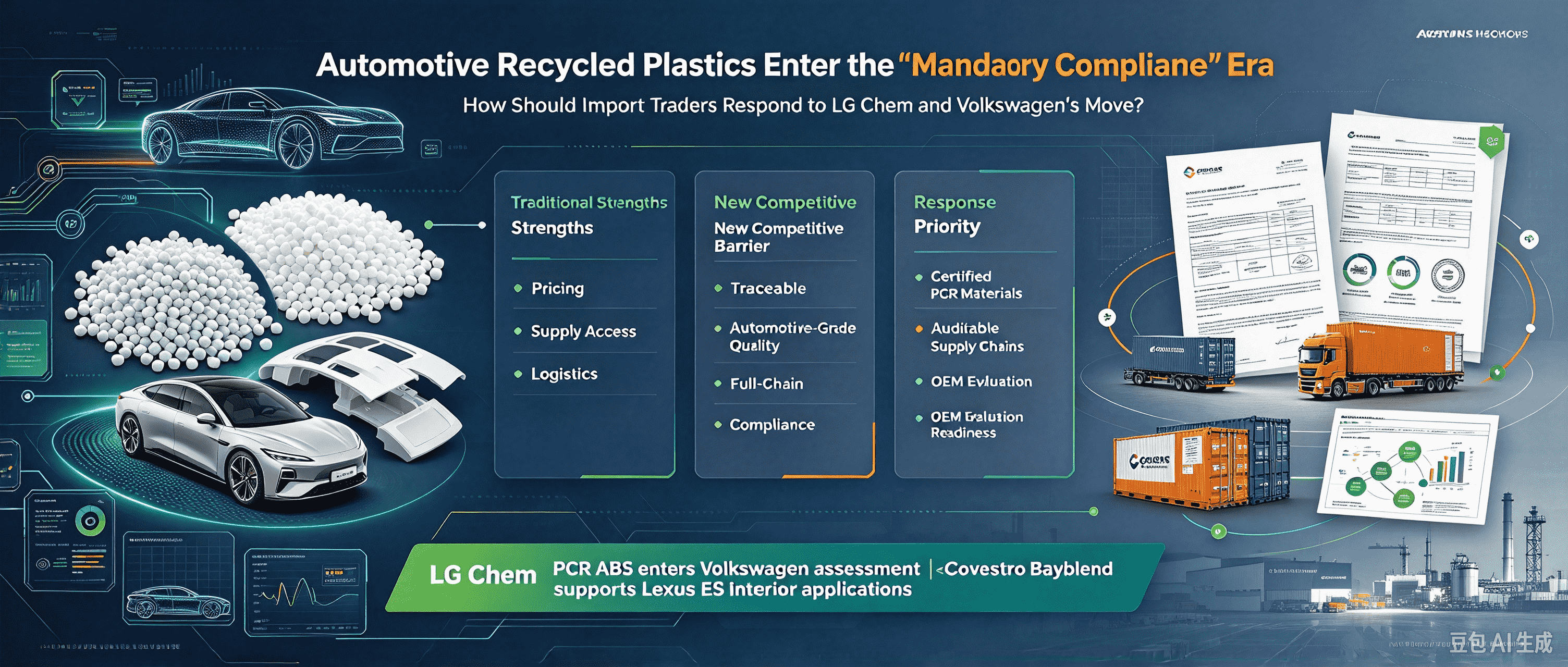 Automotive Recycled Plastics Enter the
